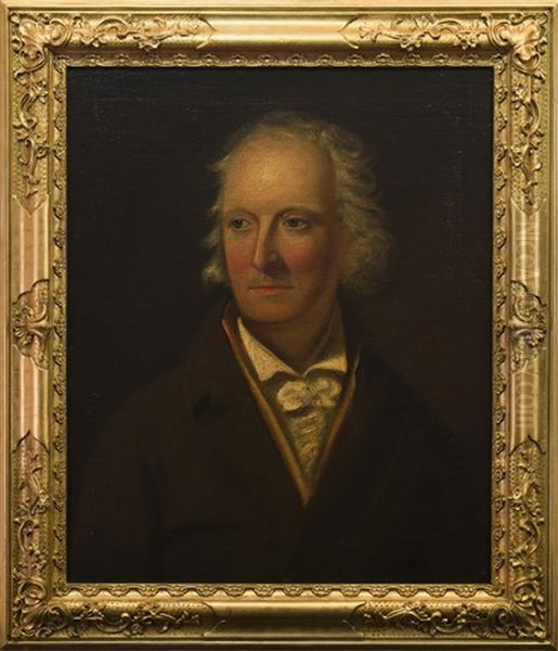 Portrait Of Archibald Skirving Rsa Oil Painting by George C. Watson