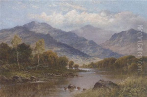 On The Conway Oil Painting by George C. Watson