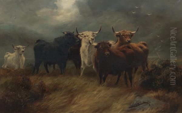 The Coming Storm Oil Painting by Robert F. Watson