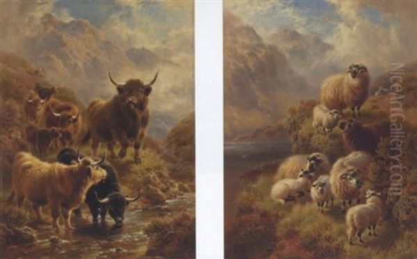 Glen Goil Oil Painting by William Peter Watson