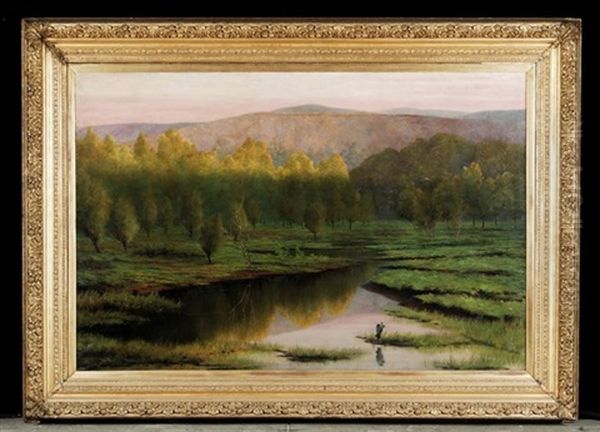 The Solitude Of The Grampians Oil Painting by William Cossens Way