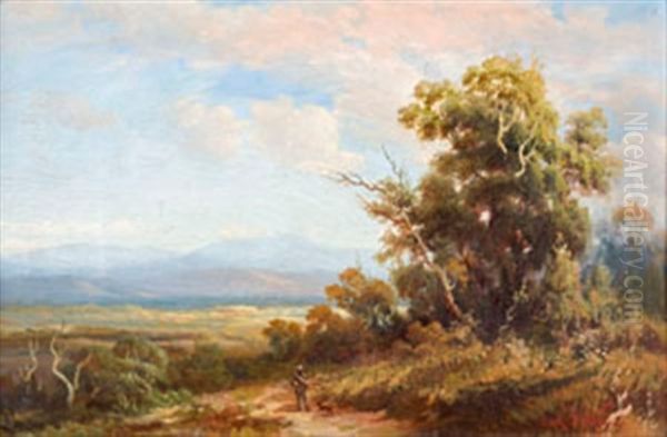 Landscape Oil Painting by George Alfred John Webb