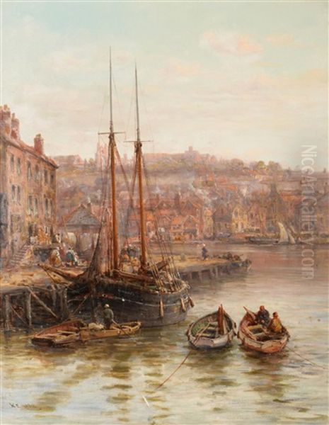 Whitby Oil Painting by William Edward Webb