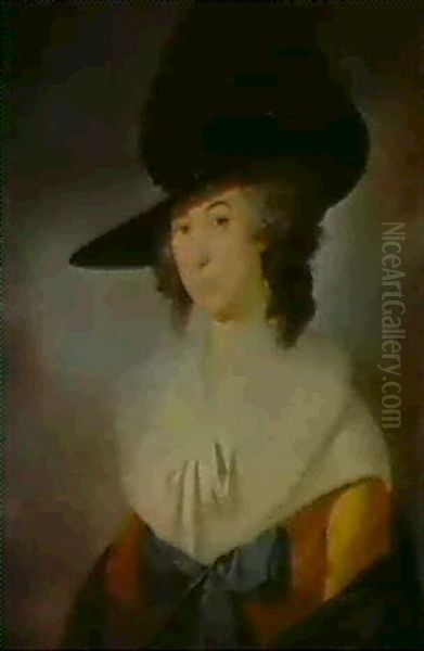 Portrait Of Mrs. William Bligh Oil Painting by John Webber