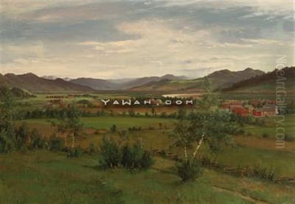 Fra Oylodalen Oil Painting by Johan Herman Wedel-Anker