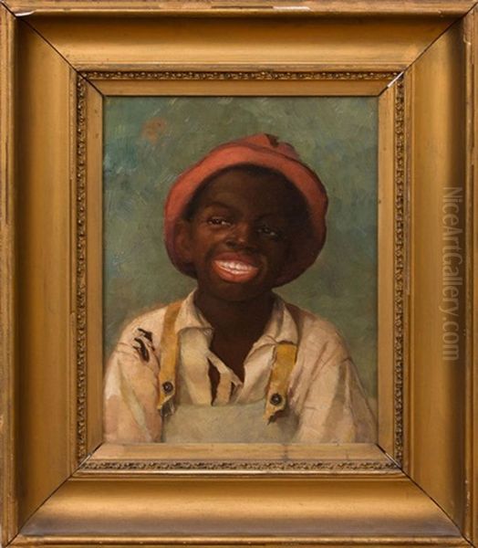 Portrait Of A Boy Oil Painting by Maria Howard Weeden