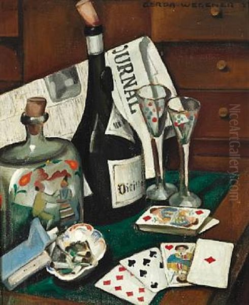 Nature Morte Oil Painting by Gerda Wegener