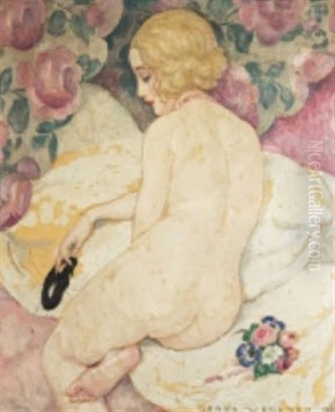 La Belle Masque Oil Painting by Gerda Wegener