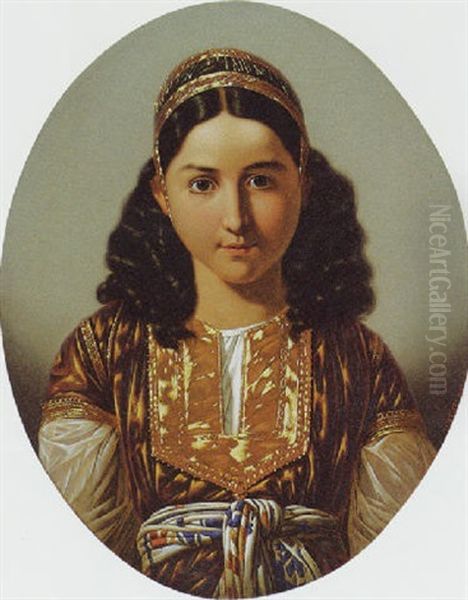 The Jewish Maiden, Algiers by Hans Kaspar Weidenmann