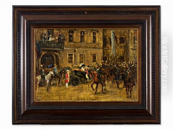 The Chevau-legers Regiment Oil Painting by Kunz Weidlich