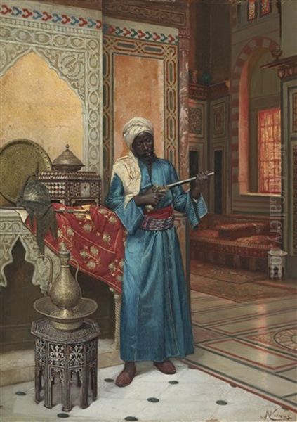 The Palace Guard Oil Painting by Rudolf Weisse