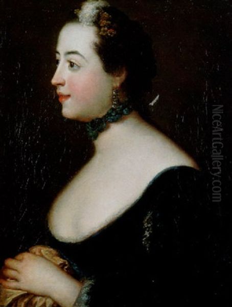 Bildnis Der Tanzerin Santina Olivieri by Friedrich Georg Weitsch