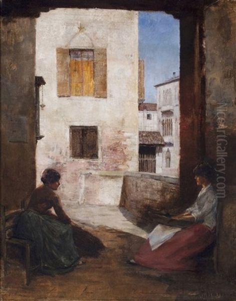 Venice, 188 Oil Painting by Theodore Wendel