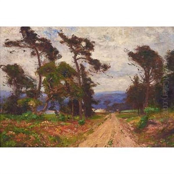 Untitled (landscape) Oil Painting by William Wendt