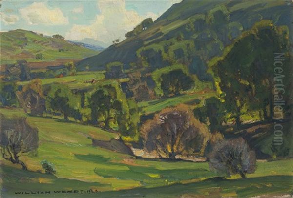 Shadows Oil Painting by William Wendt