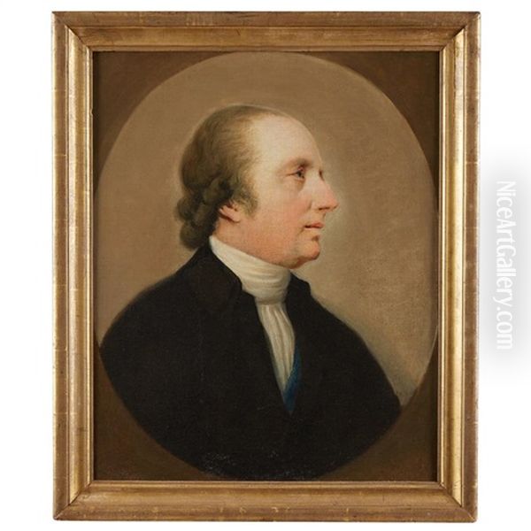 Possibly Portrait Of David Rittenhouse Oil Painting by Benjamin West