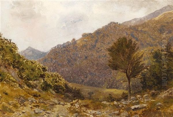 Al Certosa Di Pesio, Piedmont, Oil Painting by Richard Whatley West