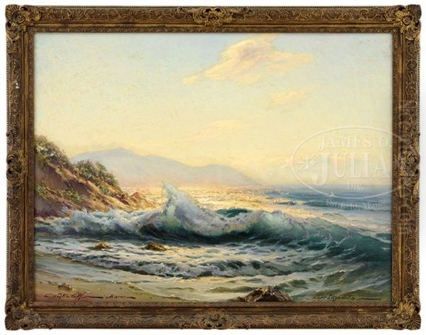 Cape Elizabeth Oil Painting by Constantin Aleksandrovich Westchiloff