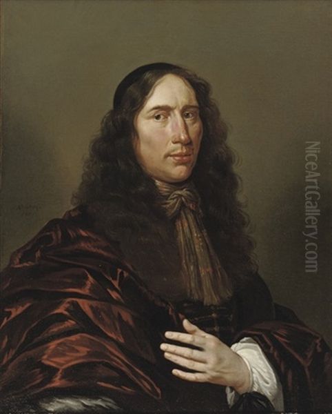 Portrait Of Cornelis De Wit Oil Painting by Jan Jansz. Westerbaen the younger