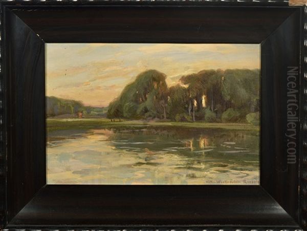 Ruissalo Oil Painting by Victor Westerholm