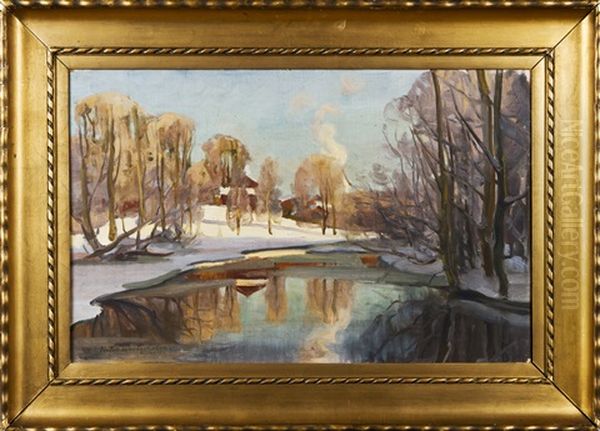 View From Fiskars Oil Painting by Victor Westerholm