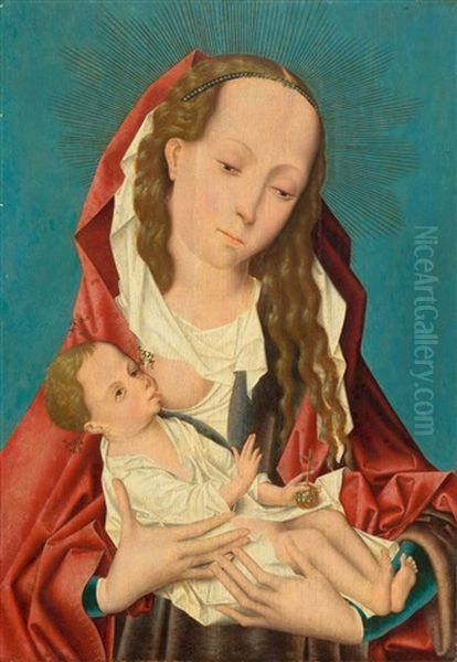 Maria Lactans Oil Painting by Rogier van der Weyden