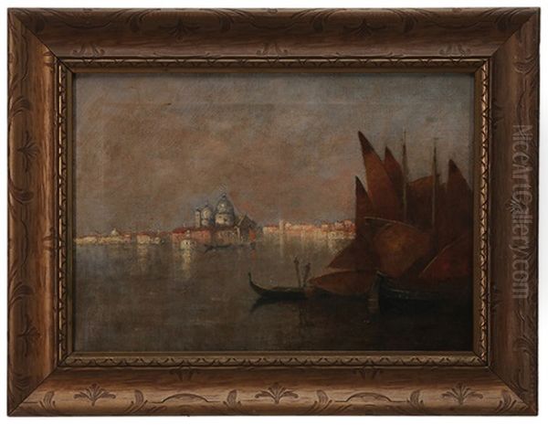 Santa Maria Della Salute, Venice Oil Painting by Max Weyl