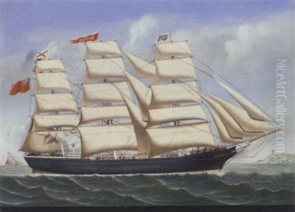 The British Full-rigged Ship 