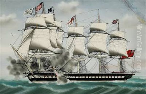 The Naval Battle Between H.m.s. 