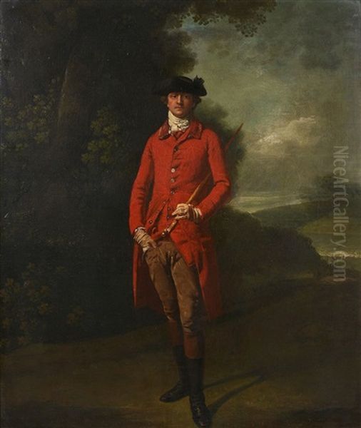 Portrait Of Lord Spencer Hamilton (1742-1791) Oil Painting by Francis Wheatley