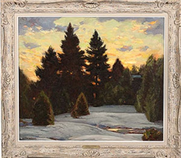 Morning Glow Oil Painting by Clifton A. Wheeler