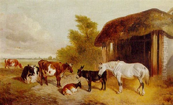 Outside The Stable by James Thomas Wheeler