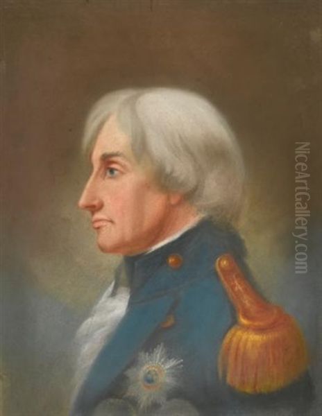 Portrait Of Admiral Lord Nelson by C. John M. Whichelo