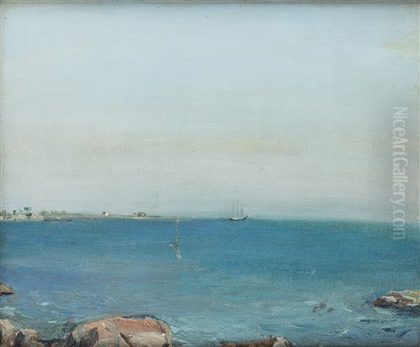 Coast Of Dover Oil Painting by James Abbott McNeill Whistler