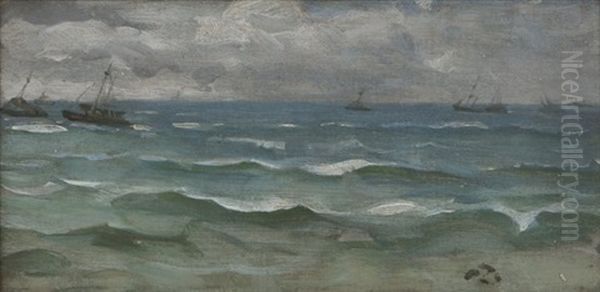 The Open Sea Oil Painting by James Abbott McNeill Whistler