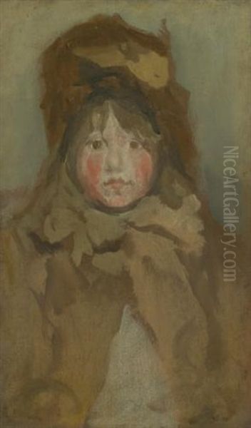 Portrait Of A Child Oil Painting by James Abbott McNeill Whistler