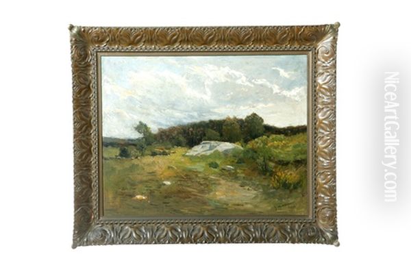 Landscape Oil Painting by George William Whitaker