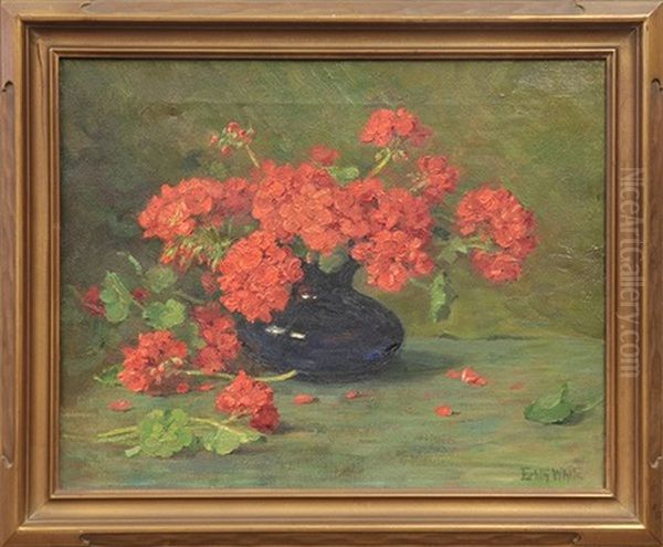 Carnations Oil Painting by Edith White