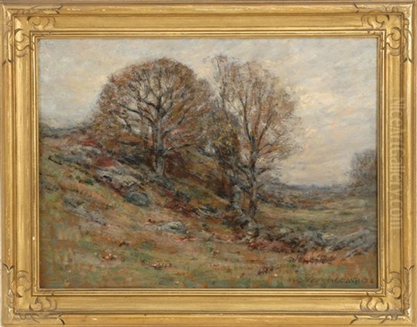 Autumn, Lyme Connecticut Oil Painting by Henry Cook White