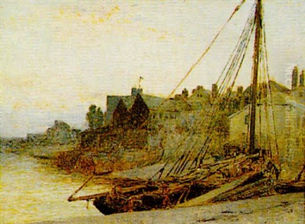 The Dream Boat, Turf, Topsham Oil Painting by John White