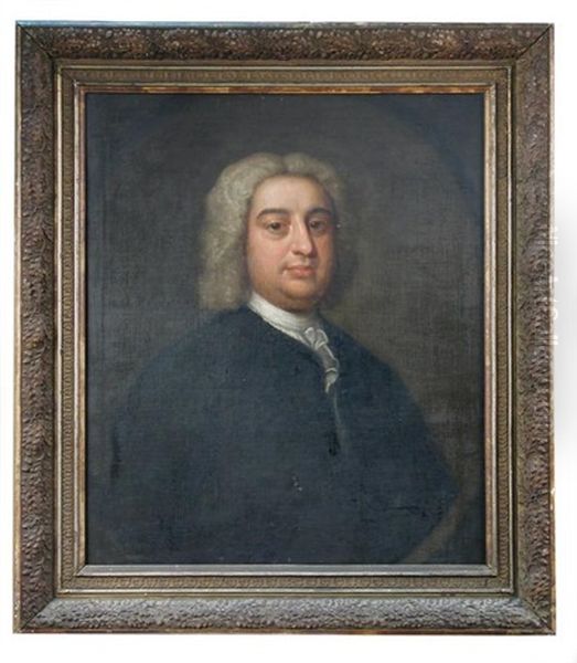 Portrait Of A Cleric Oil Painting by Isaac Whood