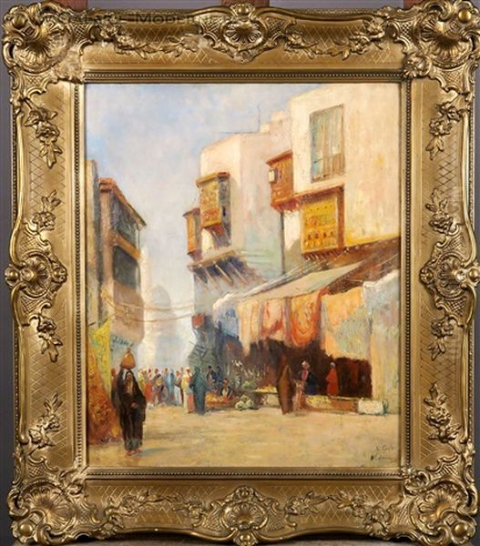 Le Caire Oil Painting by Hans Widmer