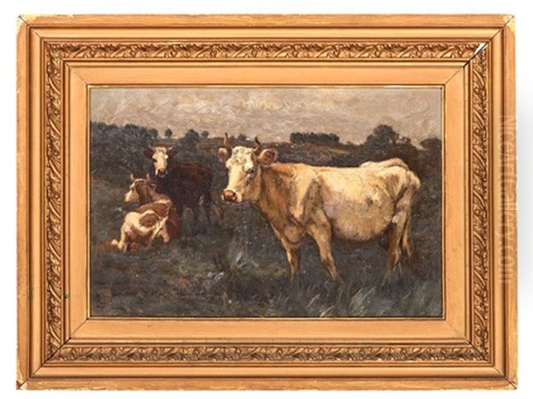 Pastoral Landscape Oil Painting by Carleton Wiggins