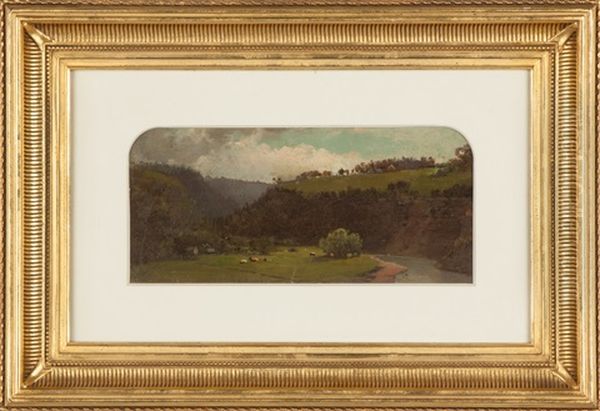 Pass Of The Genesee Near St. Helena, Perry, Ny by Lemuel Maynard Wiles