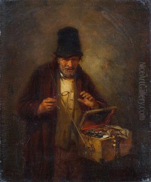 Peddler Oil Painting by Sir David Wilkie