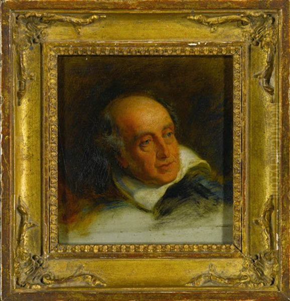 Study Of The Head Of A Man Oil Painting by Sir David Wilkie