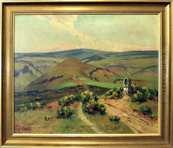 Eifellandschaft Im Sommer Oil Painting by Fritz Von Wille