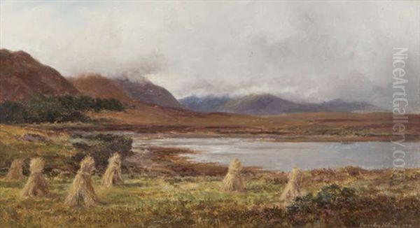 At Glendarary, Achill Sound, Mayo Oil Painting by Alexander Williams