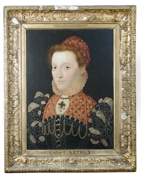 Portrait Of Lady Elizabeth Fitzgerald, Countess Of Lincoln, Known As 