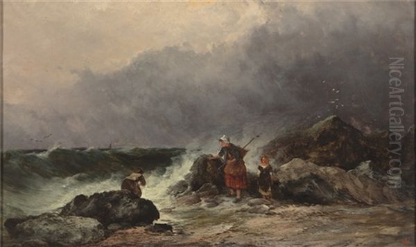 Untitled Oil Painting by George Augustus Williams